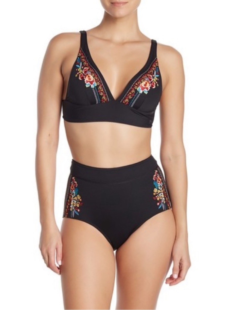 Rare Nwt Johnny Was High Waisted Bikini